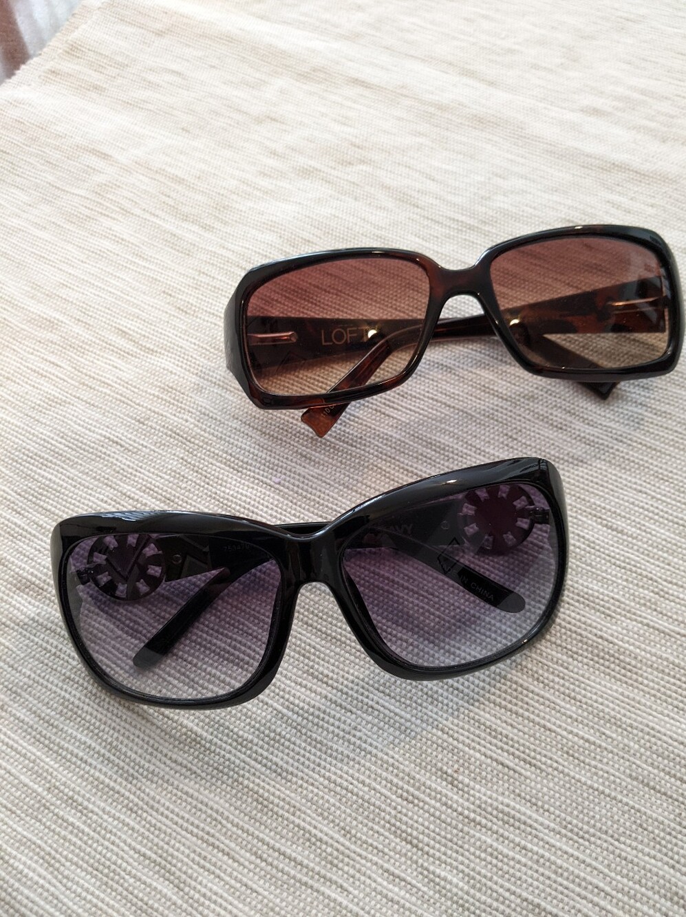 LOFT Women’s Tortoise Shell Color and OLD NAVY sunglasses